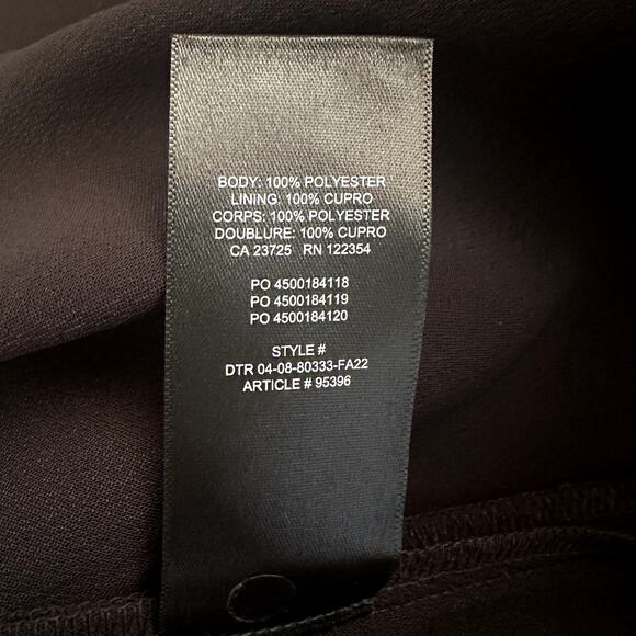 Aritzia Wilfred Aperature Tie-Back Dress Black - Picture 9 of 12